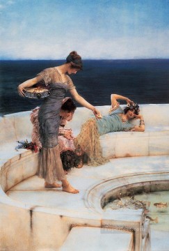  Lawrence Art Painting - Silver Favourites Romantic Sir Lawrence Alma Tadema